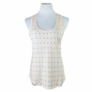 Express Light Pink Studded Tank Top - Size Medium